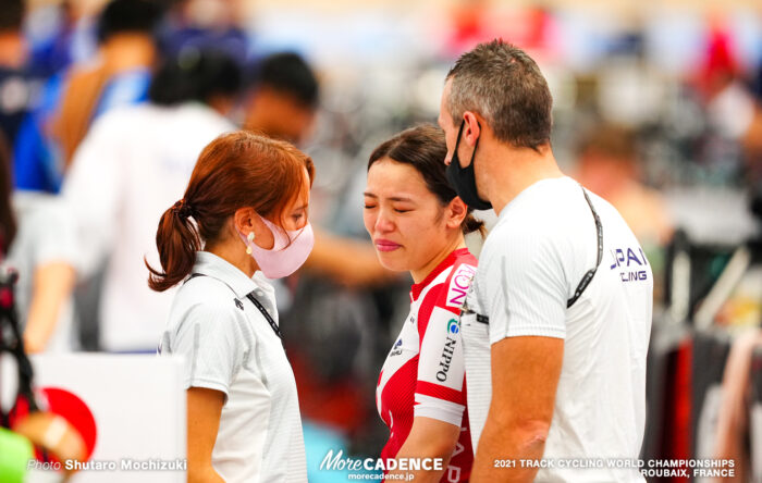 〜2022年のフォト Women's Team Sprint / 2021 Track Cycling World Championships, Roubaix, 佐藤水菜（JPN）