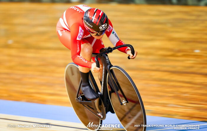 〜2022年のフォト Women's Team Sprint / 2021 Track Cycling World Championships, Roubaix, 佐藤水菜（JPN）