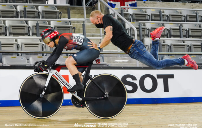 〜2022年のフォト 佐藤水菜 SATO Mina, RKD, Qualifying, Women's Sprint, 2022 Track Nations Cup, Milton, Canada