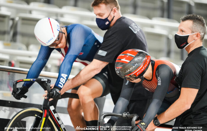 〜2022年のフォト 佐藤水菜 SATO Mina, RKD, 1/16 Finals, Women's Sprint, 2022 Track Nations Cup, Milton, Canada