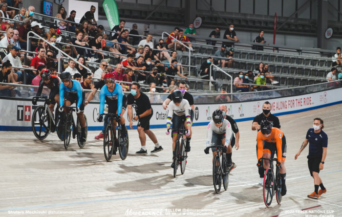 〜2022年のフォト 佐藤水菜 SATO Mina, RKD, 小林優香 KOBAYASHI Yuka, JPN, Women's Keirin, 2022 Track Nations Cup, Milton, Canada