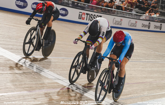 〜2022年のフォト 佐藤水菜 SATO Mina, RKD, Women's Keirin, 2022 Track Nations Cup, Milton, Canada