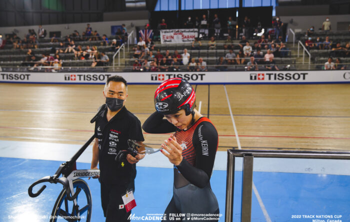 〜2022年のフォト 佐藤水菜 SATO Mina, RKD, Women's Keirin, 2022 Track Nations Cup, Milton, Canada