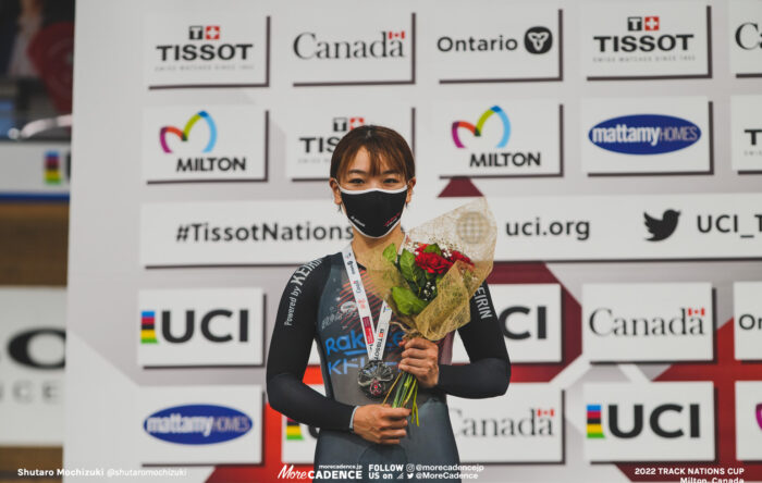 〜2022年のフォト 佐藤水菜 SATO Mina, RKD, Women's Keirin, 2022 Track Nations Cup, Milton, Canada