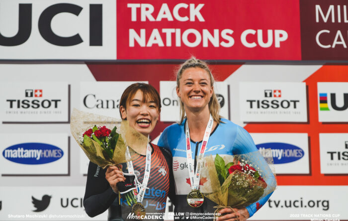 〜2022年のフォト 佐藤水菜 SATO Mina, RKD, Women's Keirin, 2022 Track Nations Cup, Milton, Canada