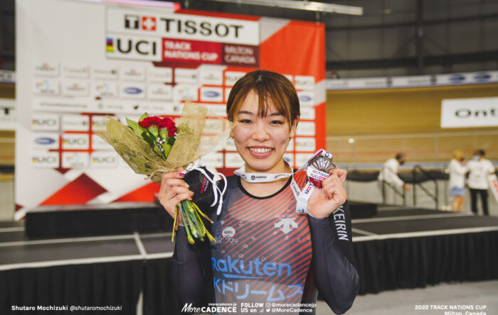 〜2022年のフォト 佐藤水菜 SATO Mina, RKD, Women's Keirin, 2022 Track Nations Cup, Milton, Canada