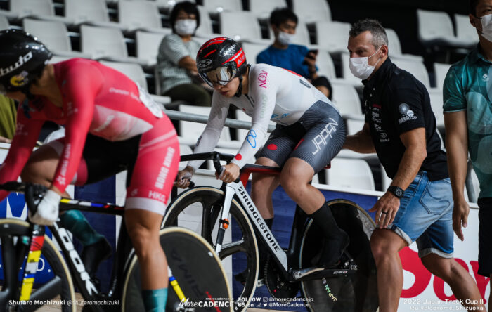 〜2022年のフォト 佐藤水菜, SATO Mina, JPN, 女子スプリント1-2位決定戦, ジャパントラックカップⅡ, 伊豆ベロドローム
