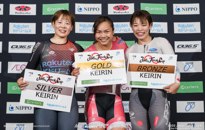 〜2022年のフォト 梅川風子, UMEKAWA Fuko, RKD佐藤水菜, SATO Mina, JPN, 女子ケイリン, ジャパントラックカップⅡ, 伊豆ベロドローム
