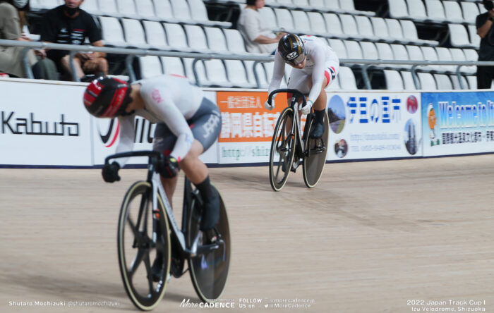 〜2022年のフォト 佐藤水菜, SATO Mina, JPN, 女子スプリント3-4位決定戦, ジャパントラックカップⅠ, 伊豆ベロドローム