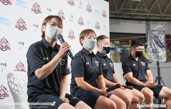 〜2022年のフォト 佐藤水菜 梅川風子 松井宏佑 寺崎浩平, チーム楽天Kドリームス ファン感謝祭