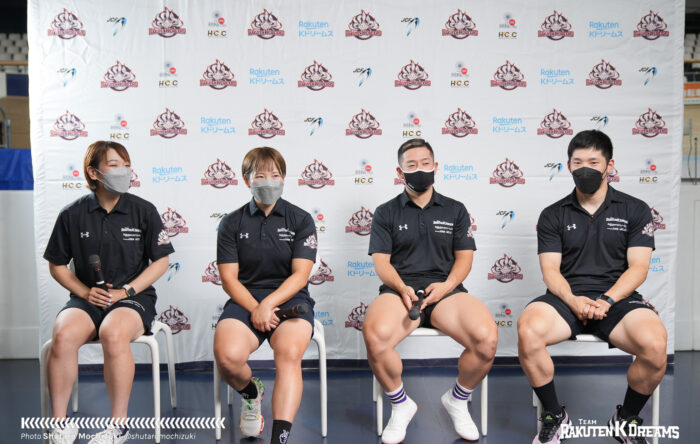 〜2022年のフォト 佐藤水菜 梅川風子 松井宏佑 寺崎浩平, チーム楽天Kドリームス ファン感謝祭