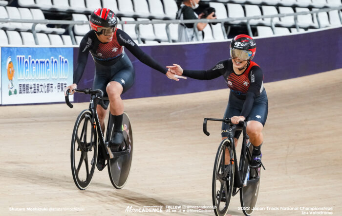 〜2022年のフォト 佐藤水菜 梅川風子, 女子スプリント, 2022全日本選手権トラック, 伊豆ベロドローム