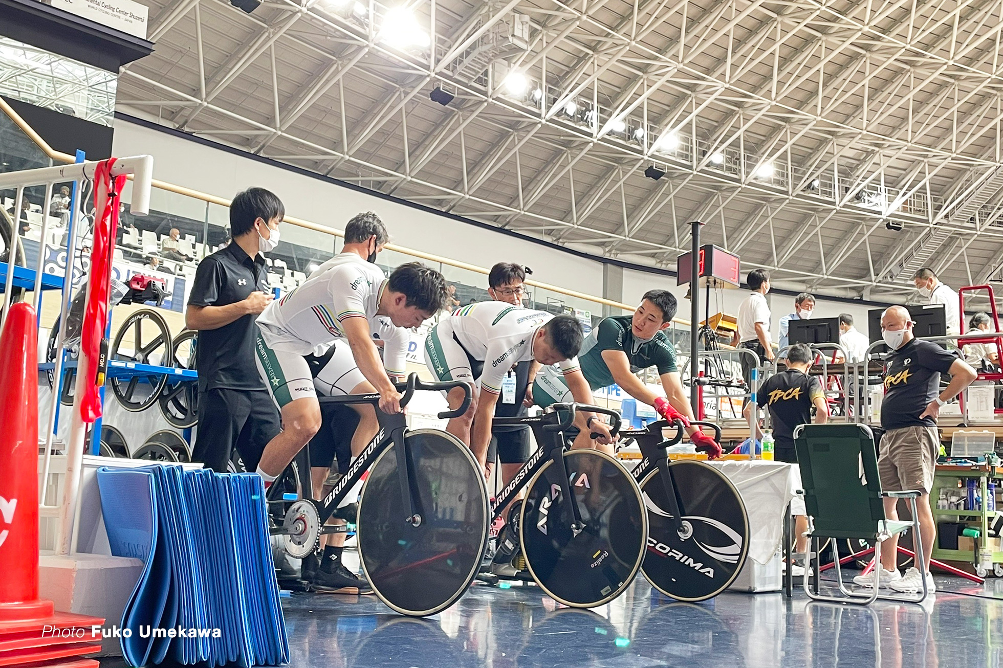 2022全日本選手権トラック チームスプリントチーム