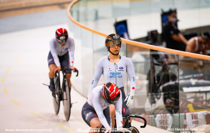 梅川風子, 太田りゆ, 佐藤水菜, 女子チームスプリント予選, WOMEN'S TEAM Sprint Qualifying 2023トラックネーションズカップ ジャカルタ, 2023 TRACK NATIONS CUP Jakarta, Indonesia