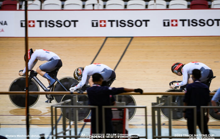 梅川風子, 太田りゆ, 佐藤水菜, 女子チームスプリント予選, WOMEN'S TEAM Sprint Qualifying 2023トラックネーションズカップ ジャカルタ, 2023 TRACK NATIONS CUP Jakarta, Indonesia