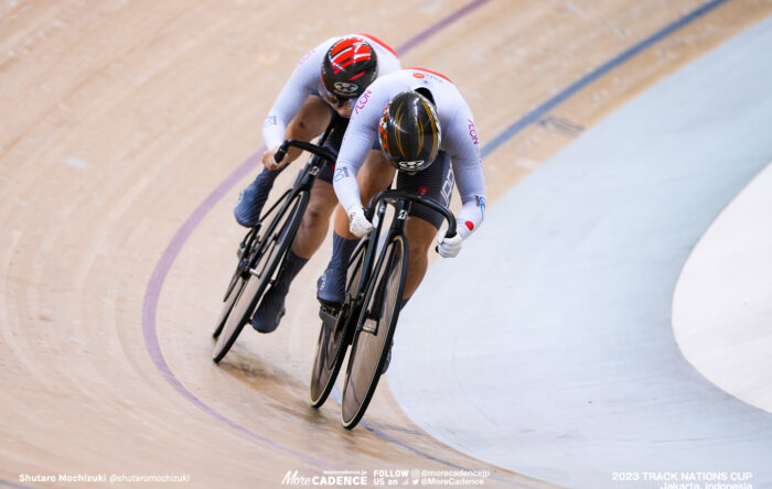 太田りゆ, 佐藤水菜, 女子チームスプリント予選, WOMEN'S TEAM Sprint Qualifying 2023トラックネーションズカップ ジャカルタ, 2023 TRACK NATIONS CUP Jakarta, Indonesia