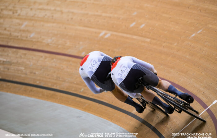 太田りゆ, 佐藤水菜, 女子チームスプリント予選, WOMEN'S TEAM Sprint Qualifying 2023トラックネーションズカップ ジャカルタ, 2023 TRACK NATIONS CUP Jakarta, Indonesia