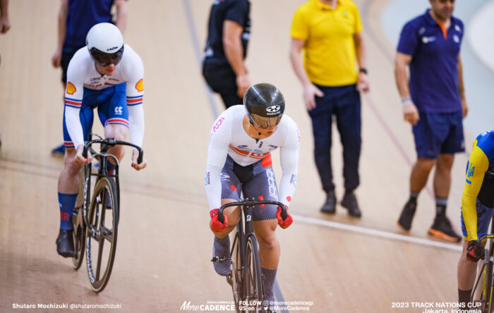 中野慎詞, 男子ケイリン1回戦, MEN'S Keirin 1st Round, 2023トラックネーションズカップ ジャカルタ, 2023 TRACK NATIONS CUP Jakarta, Indonesia