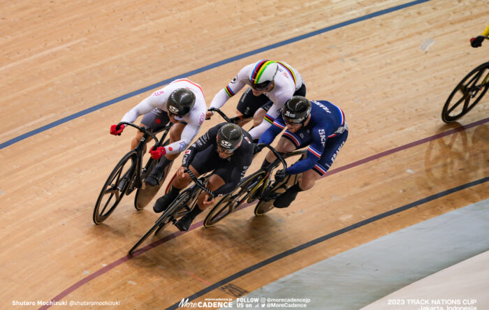 中野慎詞, 男子ケイリン1回戦, MEN'S Keirin 1st Round, 2023トラックネーションズカップ ジャカルタ, 2023 TRACK NATIONS CUP Jakarta, Indonesia