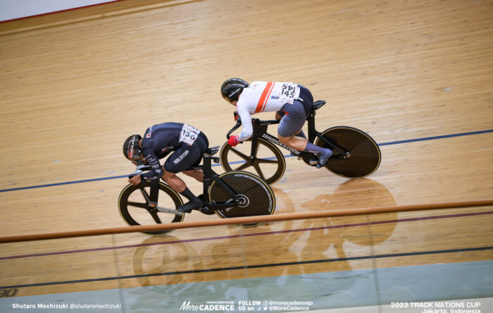 中野慎詞, 男子ケイリン1回戦, MEN'S Keirin 1st Round, 2023トラックネーションズカップ ジャカルタ, 2023 TRACK NATIONS CUP Jakarta, Indonesia