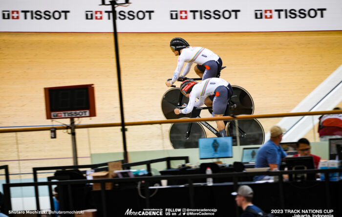 太田海也, 小原佑太, 男子チームスプリント予選, MEN'S TEAM Sprint Qualifying 2023トラックネーションズカップ ジャカルタ, 2023 TRACK NATIONS CUP Jakarta, Indonesia