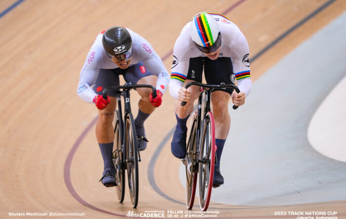 中野慎詞, 男子スプリント2回戦, MEN'S Sprint 2nd Round, 2023トラックネーションズカップ ジャカルタ, 2023 TRACK NATIONS CUP Jakarta, Indonesia
