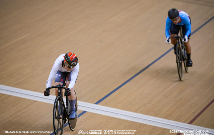 佐藤水菜, 女子スプリント2回戦, WOMEN'S Sprint 2nd Round, 2023トラックネーションズカップ ジャカルタ, 2023 TRACK NATIONS CUP Jakarta, Indonesia