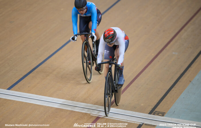 佐藤水菜, 女子スプリント2回戦, WOMEN'S Sprint 2nd Round, 2023トラックネーションズカップ ジャカルタ, 2023 TRACK NATIONS CUP Jakarta, Indonesia