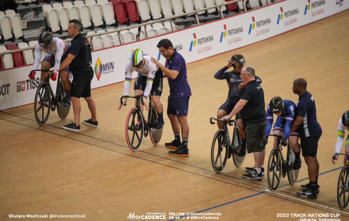 中野慎詞, 男子ケイリン準々決勝, MEN'S Keirin Quarter Finals, 2023トラックネーションズカップ ジャカルタ, 2023 TRACK NATIONS CUP Jakarta, Indonesia