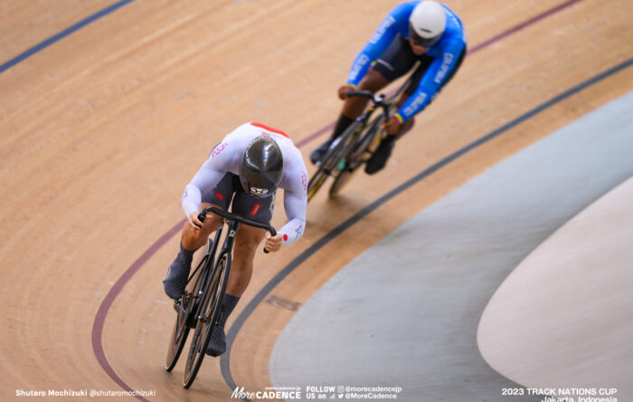 太田海也, 男子スプリント2回戦, MEN'S Sprint 2nd Round, 2023トラックネーションズカップ ジャカルタ, 2023 TRACK NATIONS CUP Jakarta, Indonesia