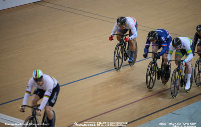 中野慎詞, 男子ケイリン準々決勝, MEN'S Keirin Quarter Finals, 2023トラックネーションズカップ ジャカルタ, 2023 TRACK NATIONS CUP Jakarta, Indonesia