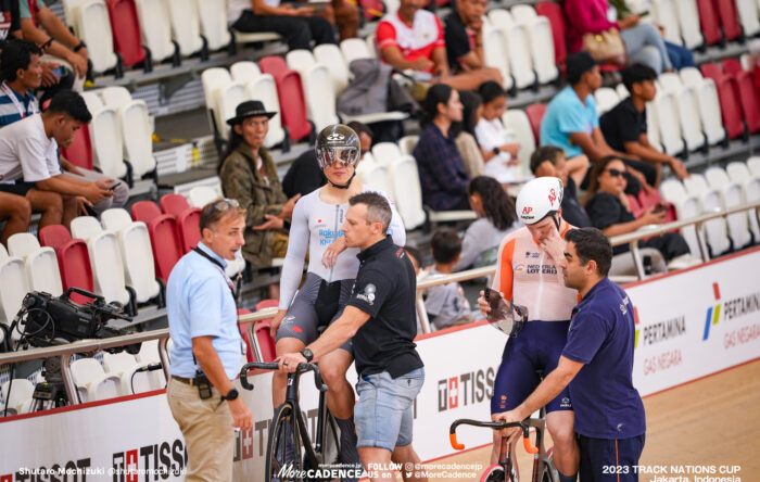 太田海也, 男子スプリント準々決勝, MEN'S Sprint Quarter Finals,, 2023トラックネーションズカップ ジャカルタ, 2023 TRACK NATIONS CUP Jakarta, Indonesia