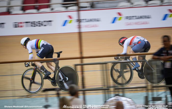 佐藤水菜, 女子スプリント準々決勝, WOMEN'S Sprint Quarter Finals,, 2023トラックネーションズカップ ジャカルタ, 2023 TRACK NATIONS CUP Jakarta, Indonesia