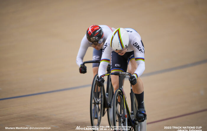 佐藤水菜, 女子スプリント準々決勝, WOMEN'S Sprint Quarter Finals,, 2023トラックネーションズカップ ジャカルタ, 2023 TRACK NATIONS CUP Jakarta, Indonesia