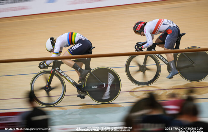 佐藤水菜, 女子スプリント準々決勝, WOMEN'S Sprint Quarter Finals,, 2023トラックネーションズカップ ジャカルタ, 2023 TRACK NATIONS CUP Jakarta, Indonesia