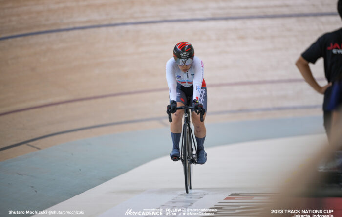 佐藤水菜, 女子スプリント準々決勝, WOMEN'S Sprint Quarter Finals,, 2023トラックネーションズカップ ジャカルタ, 2023 TRACK NATIONS CUP Jakarta, Indonesia