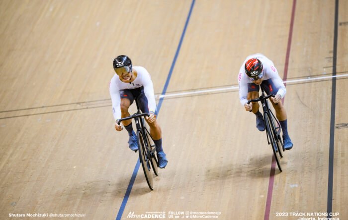 太田海也, 小原佑太, 男子チームスプリント1回戦, MEN'S TEAM Sprint 1st Round 2023トラックネーションズカップ ジャカルタ, 2023 TRACK NATIONS CUP Jakarta, Indonesia