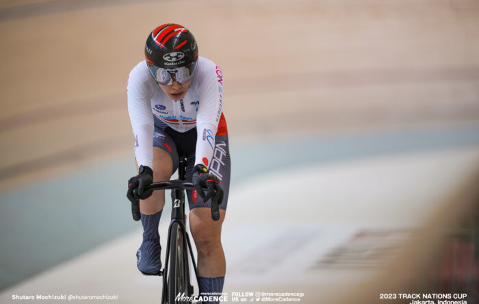 佐藤水菜, 女子スプリント準々決勝, WOMEN'S Sprint Quarter Finals,, 2023トラックネーションズカップ ジャカルタ, 2023 TRACK NATIONS CUP Jakarta, Indonesia