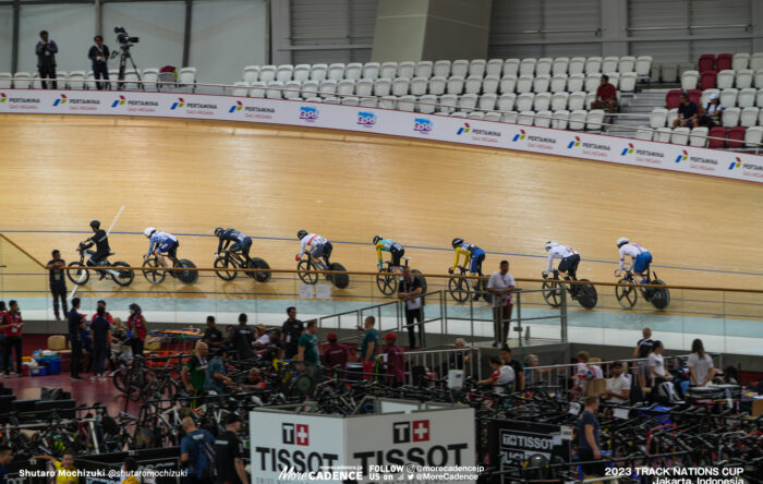 中野慎詞, 男子ケイリン準々決勝敗者復活戦, MEN'S Keirin Quarter Finals Repechage, 2023トラックネーションズカップ ジャカルタ, 2023 TRACK NATIONS CUP Jakarta, Indonesia