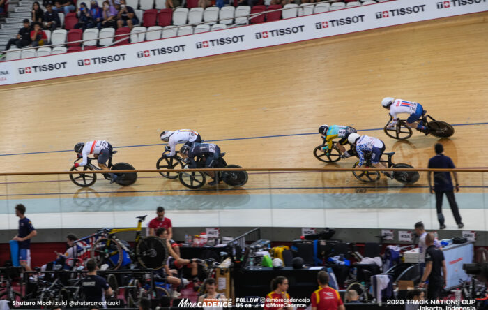 中野慎詞, 男子ケイリン準々決勝敗者復活戦, MEN'S Keirin Quarter Finals Repechage, 2023トラックネーションズカップ ジャカルタ, 2023 TRACK NATIONS CUP Jakarta, Indonesia