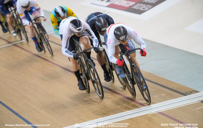 中野慎詞, 男子ケイリン準々決勝敗者復活戦, MEN'S Keirin Quarter Finals Repechage, 2023トラックネーションズカップ ジャカルタ, 2023 TRACK NATIONS CUP Jakarta, Indonesia