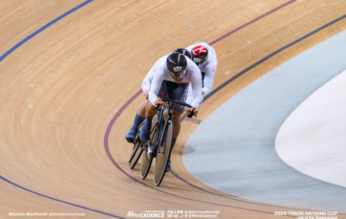 長迫吉拓, 太田海也, 小原佑太, 男子チームスプリント3位決定戦, MEN'S TEAM Sprint Final for Bronze 2023トラックネーションズカップ ジャカルタ, 2023 TRACK NATIONS CUP Jakarta, Indonesia
