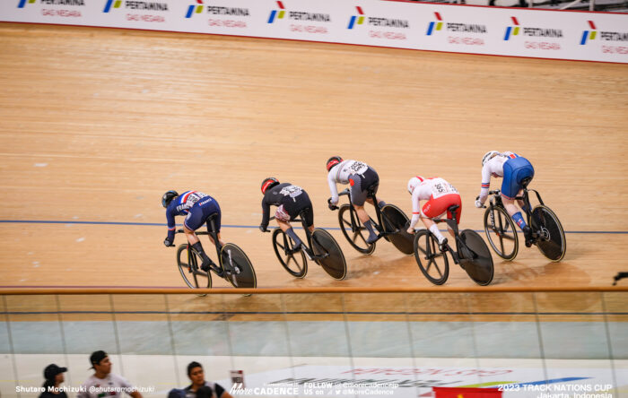 梅川風子, 佐藤水菜, 女子ケイリン準決勝, WOMEN'S Keirin Semi Finals 2023トラックネーションズカップ ジャカルタ, 2023 TRACK NATIONS CUP Jakarta, Indonesia