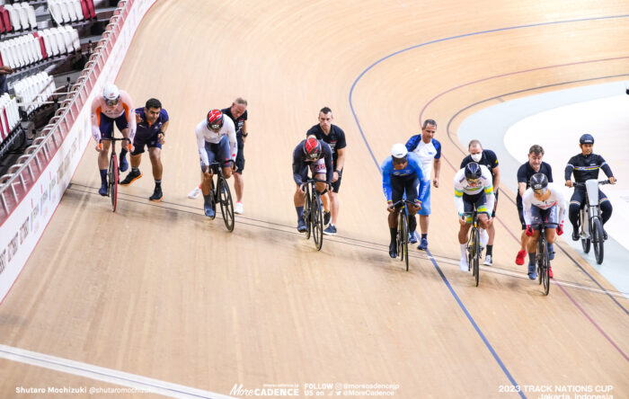 中野慎詞, 小原佑太, 山﨑賢人, 男子ケイリン決勝 7-12, MEN'S Keirin Final 7-12, 2023トラックネーションズカップ ジャカルタ, 2023 TRACK NATIONS CUP Jakarta, Indonesia