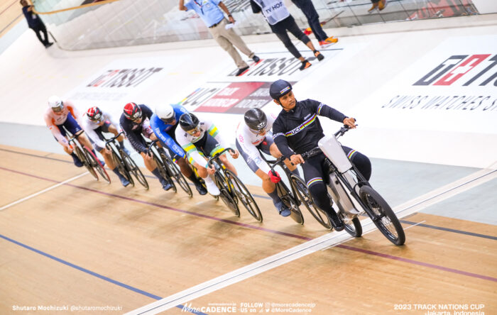 中野慎詞, 小原佑太, 山﨑賢人, 男子ケイリン決勝 7-12, MEN'S Keirin Final 7-12, 2023トラックネーションズカップ ジャカルタ, 2023 TRACK NATIONS CUP Jakarta, Indonesia