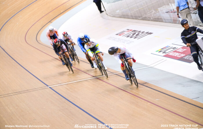 中野慎詞, 小原佑太, 山﨑賢人, 男子ケイリン決勝 7-12, MEN'S Keirin Final 7-12, 2023トラックネーションズカップ ジャカルタ, 2023 TRACK NATIONS CUP Jakarta, Indonesia