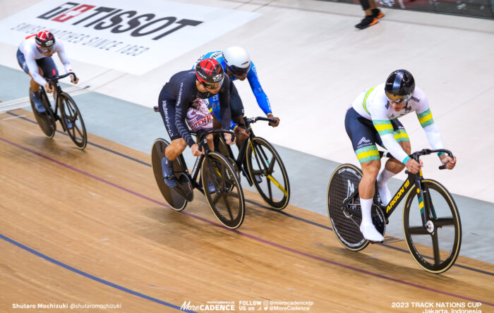 中野慎詞, 小原佑太, 山﨑賢人, 男子ケイリン決勝 7-12, MEN'S Keirin Final 7-12, 2023トラックネーションズカップ ジャカルタ, 2023 TRACK NATIONS CUP Jakarta, Indonesia