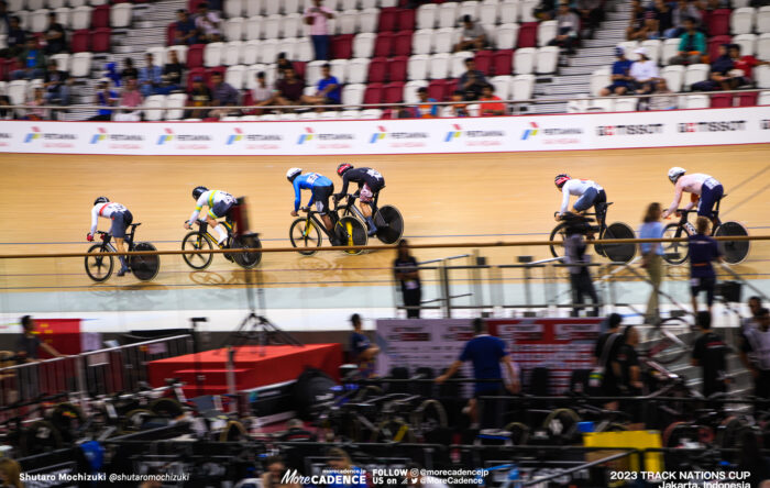 中野慎詞, 小原佑太, 山﨑賢人, 男子ケイリン決勝 7-12, MEN'S Keirin Final 7-12, 2023トラックネーションズカップ ジャカルタ, 2023 TRACK NATIONS CUP Jakarta, Indonesia