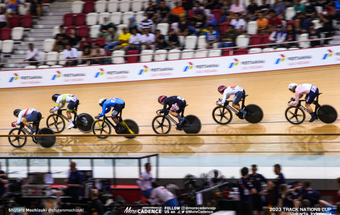 中野慎詞, 小原佑太, 山﨑賢人, 男子ケイリン決勝 7-12, MEN'S Keirin Final 7-12, 2023トラックネーションズカップ ジャカルタ, 2023 TRACK NATIONS CUP Jakarta, Indonesia