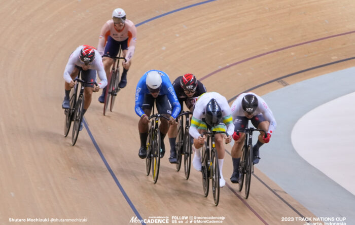中野慎詞, 小原佑太, 山﨑賢人, 男子ケイリン決勝 7-12, MEN'S Keirin Final 7-12, 2023トラックネーションズカップ ジャカルタ, 2023 TRACK NATIONS CUP Jakarta, Indonesia